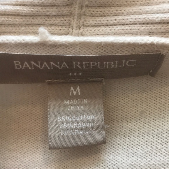 Cream Banana Republic Sweater - Picture 4 of 4